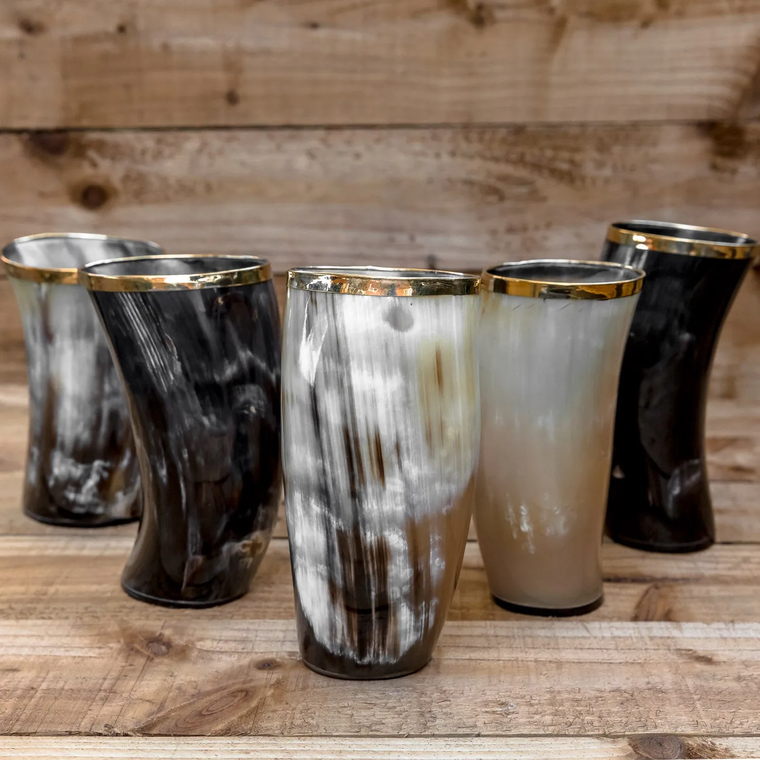 Set of Horn Cups (6)