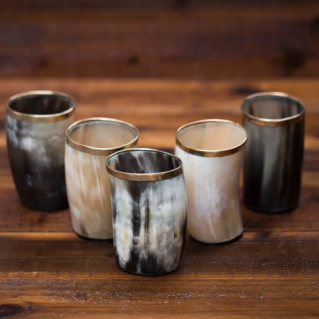 Set of Horn Cups (6)