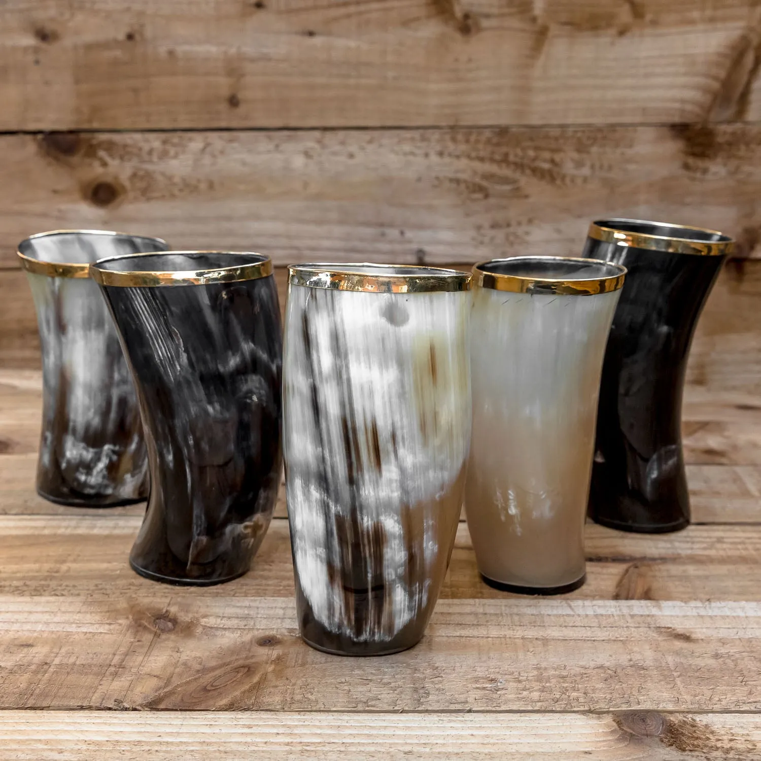 Set of Horn Cups (6)