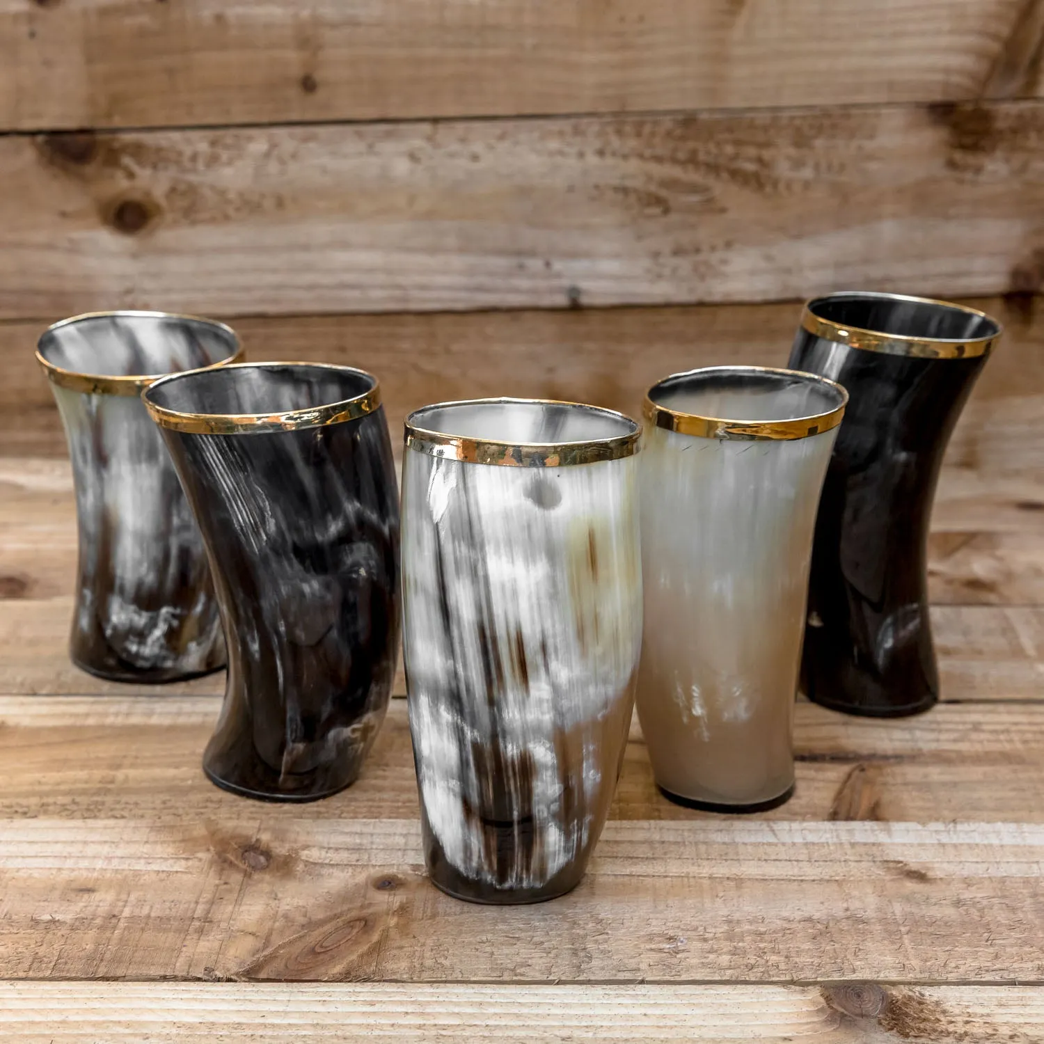 Set of Horn Cups (6)