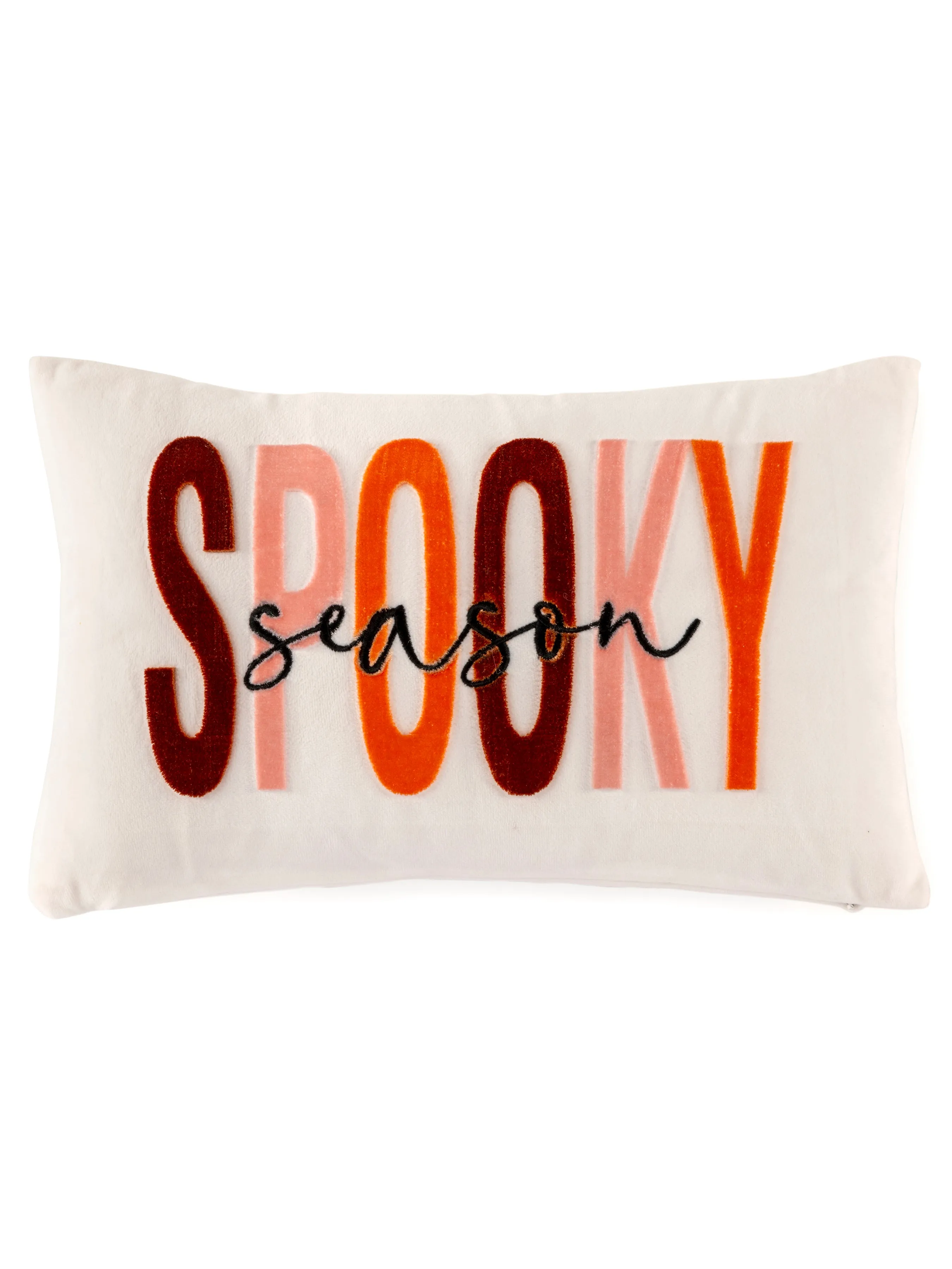 Shiraleah "Spooky Season" Pillow, Ivory