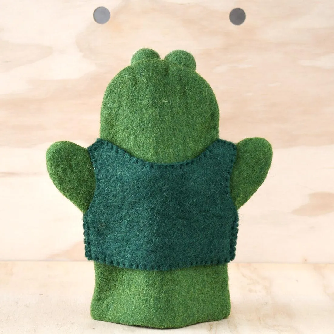 TARA TREASURES HAND PUPPET- FROG