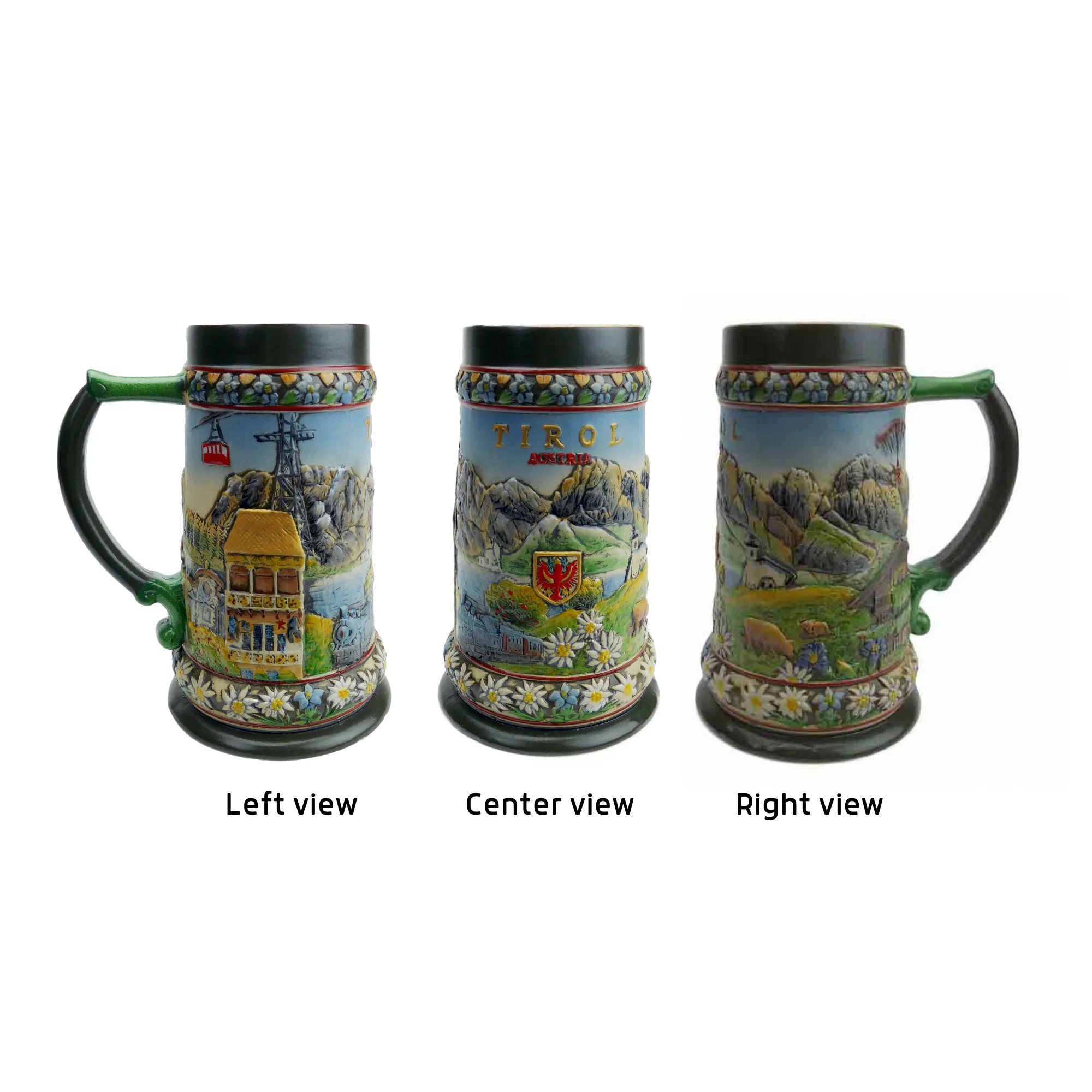 Tirol Scenic Austrian Alps Collectible Beer Stein