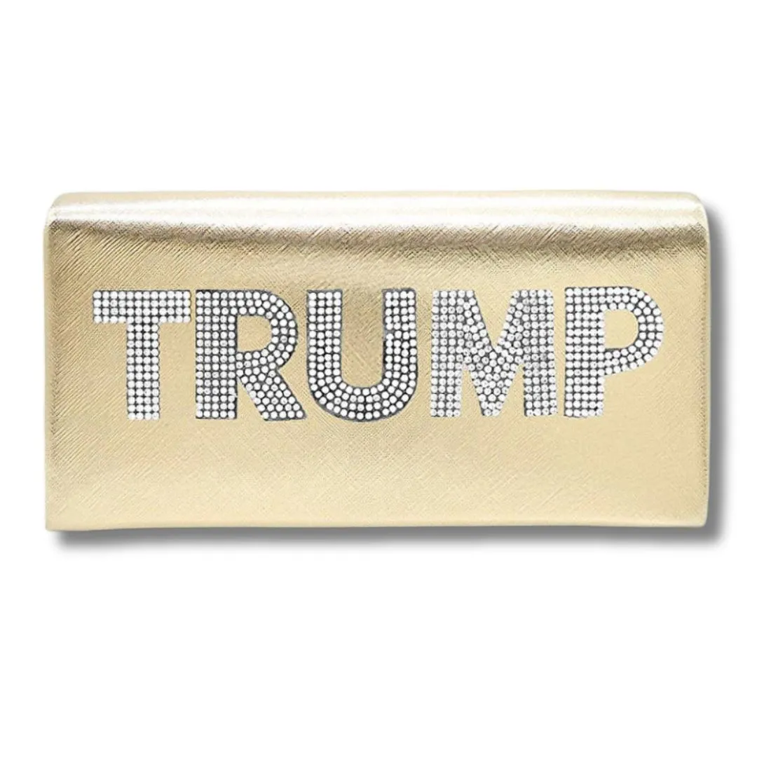 Trump Elegance Studded Clutch (4 Colors)