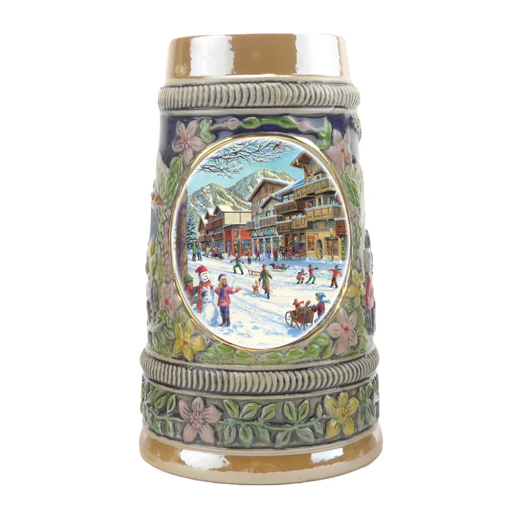 Winter in Germany Ceramic Shot Glass Stein Collection