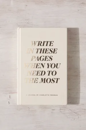 Write in These Pages Journal